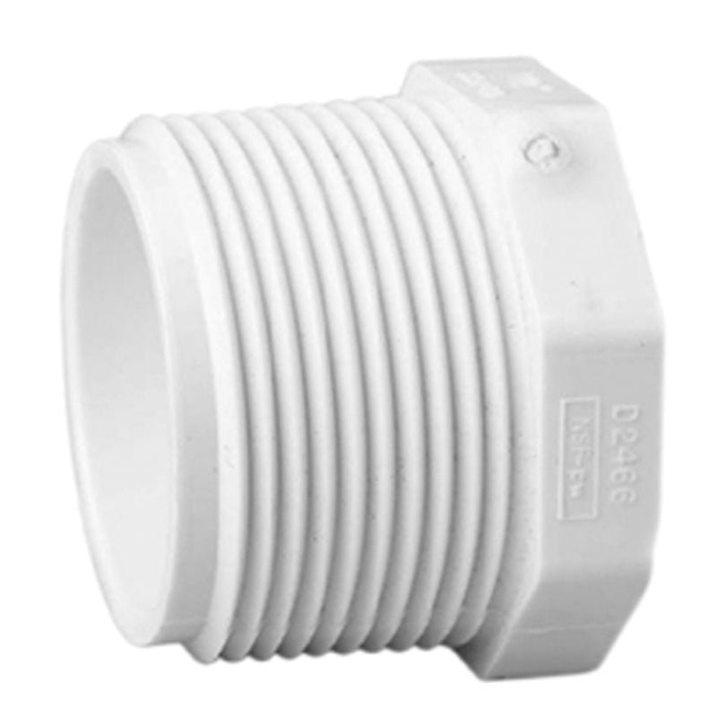 2" PVC THREADED PLUG SCH 40