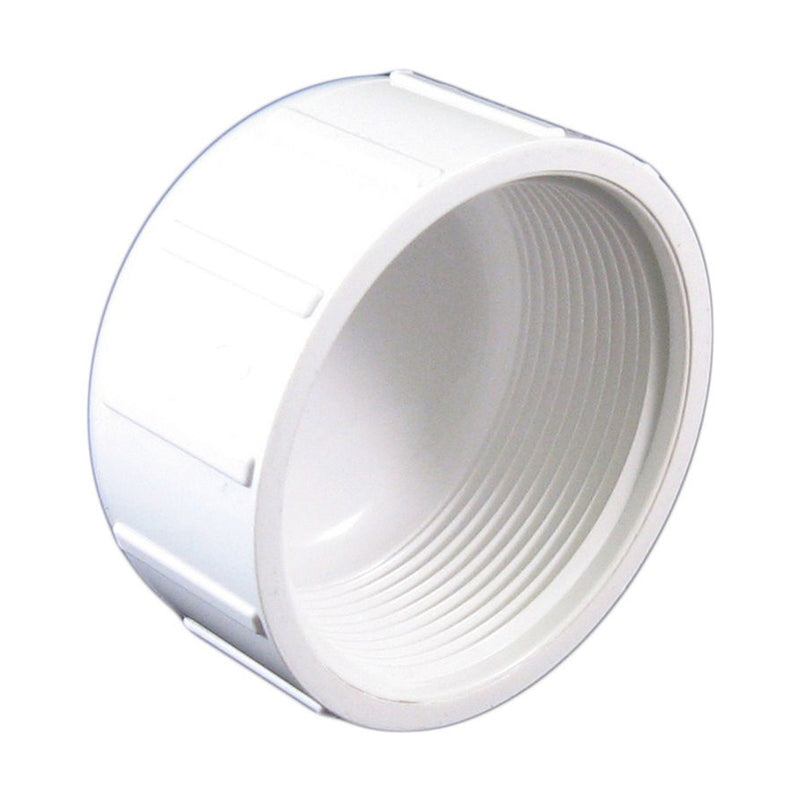 2" PVC THREADED CAP SCH 40